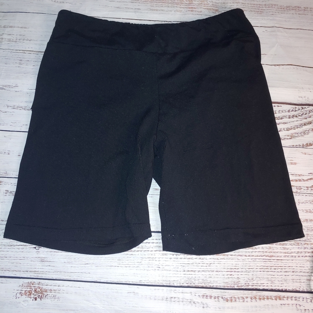 Stella Tweed Soft Black Shorts, Medium